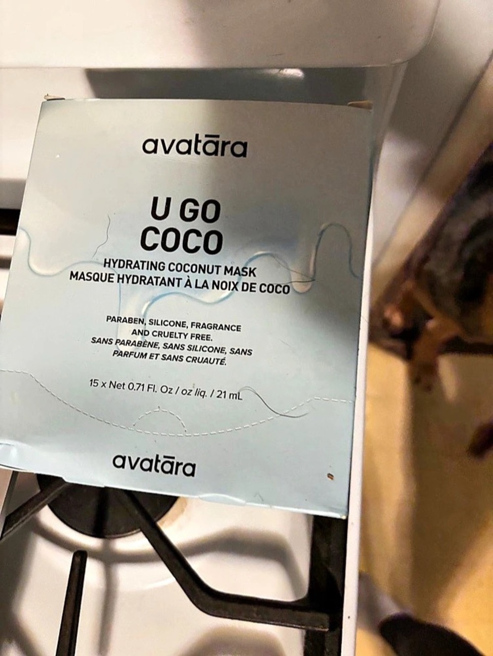 New in the box avotara U Go Coco Hydrating Sheet Mask
